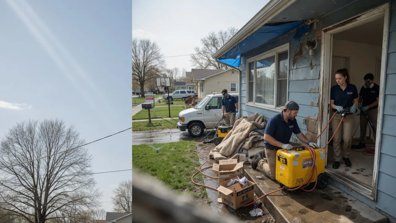 Basement Flood Cleanup in Summers, AR near me